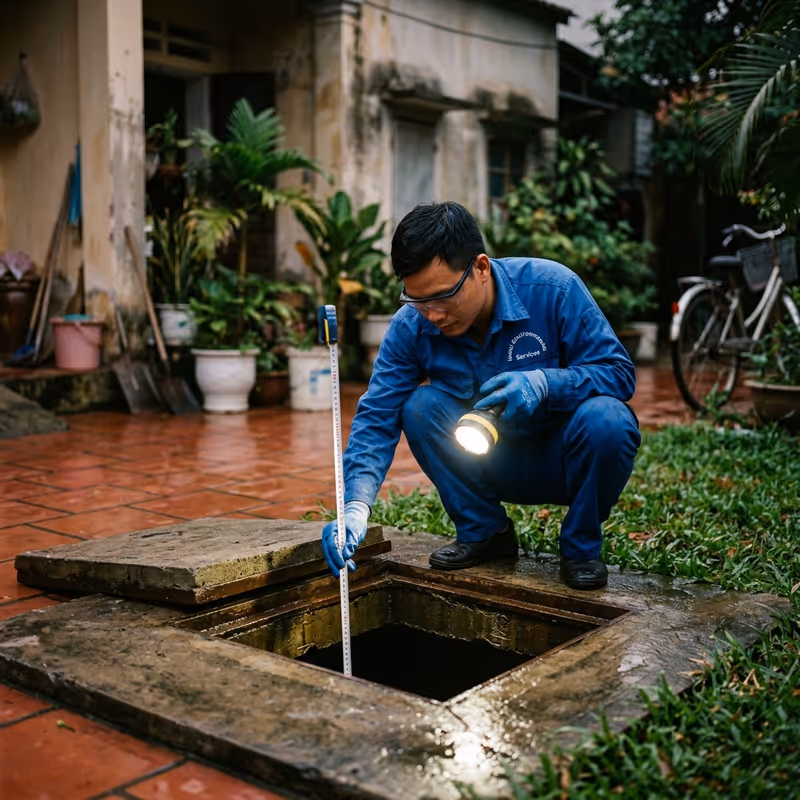 Lịch bảo dưỡng hút bể phốt định kỳ giúp ngăn ngừa sự cố tắc nghẽn