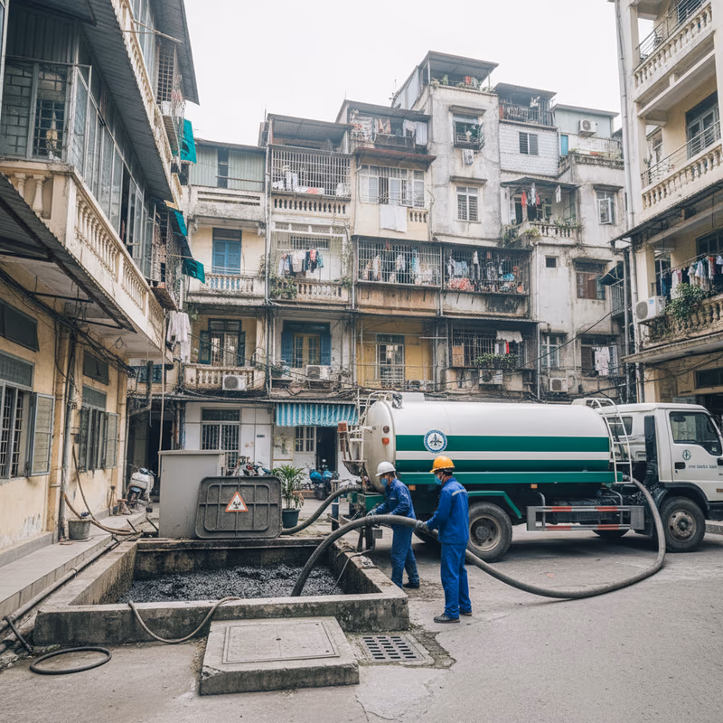 Quy Trình Xử Lý Bùn Thải Bệnh Viện Đúng Tiêu Chuẩn TCVN