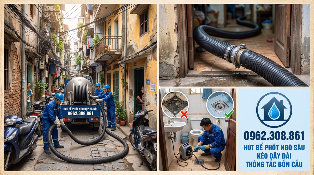 Septic Tank Pumping by Vacuum Truck — Prices From 86K VND,...